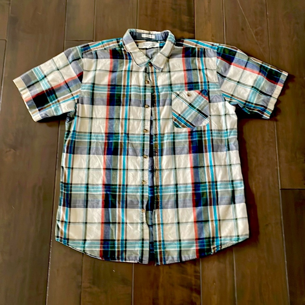 Ezekiel short sleeve button up shirt